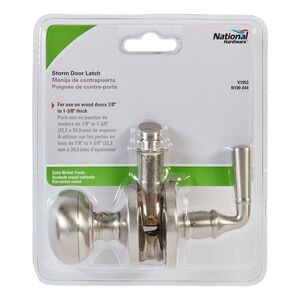 Satin Nickel Storm Door Latch